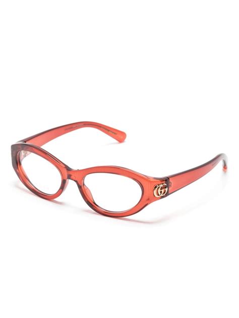 Gucci Eyewear Lentes Con Armazón Transparente 